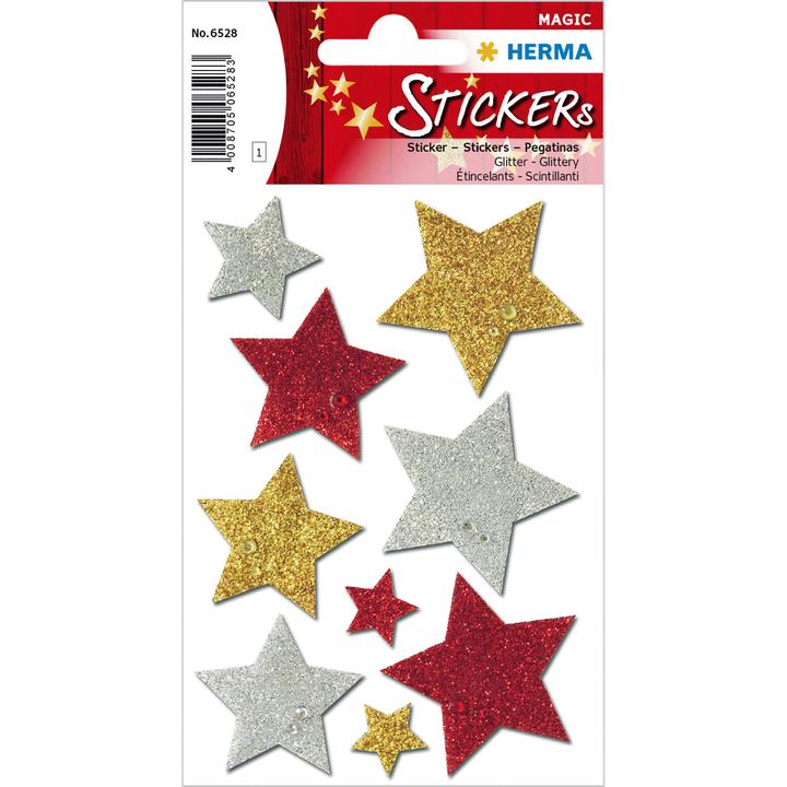 Actual product image HERMA Sticker stars