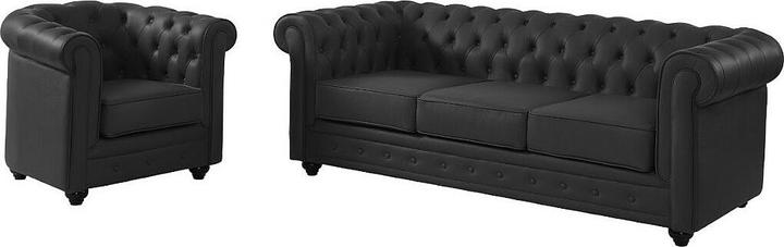 Produktbild Vente-unique Chesterfield (3-Sitzer)