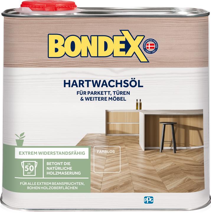 Image du produit Bondex Huile de cire dure (Incolore, 2.50 l)