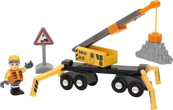 Brio Ferrovia 33734 Nuovo set di gru con figura
