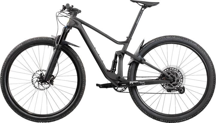 Produktbild Topeak D-Flash FS, Federgabel Spritzschutz, schwarz Strapmount (Schutzblech Unterrohr)