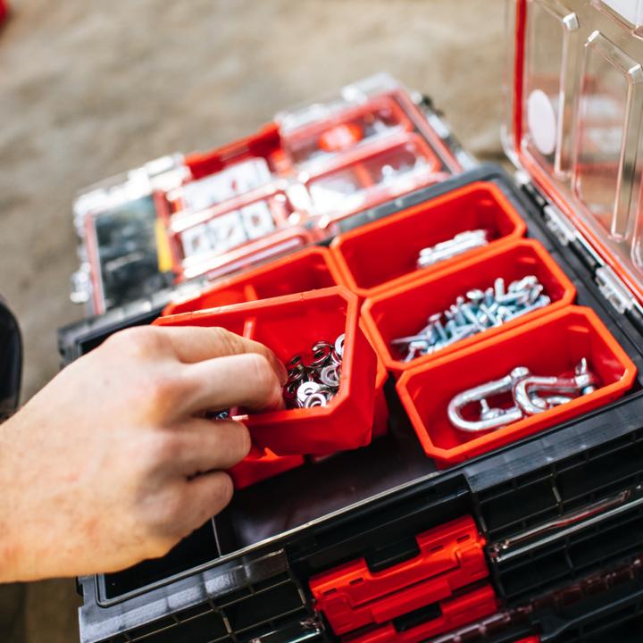 Actual product image Qbrick Organiser with removable containers