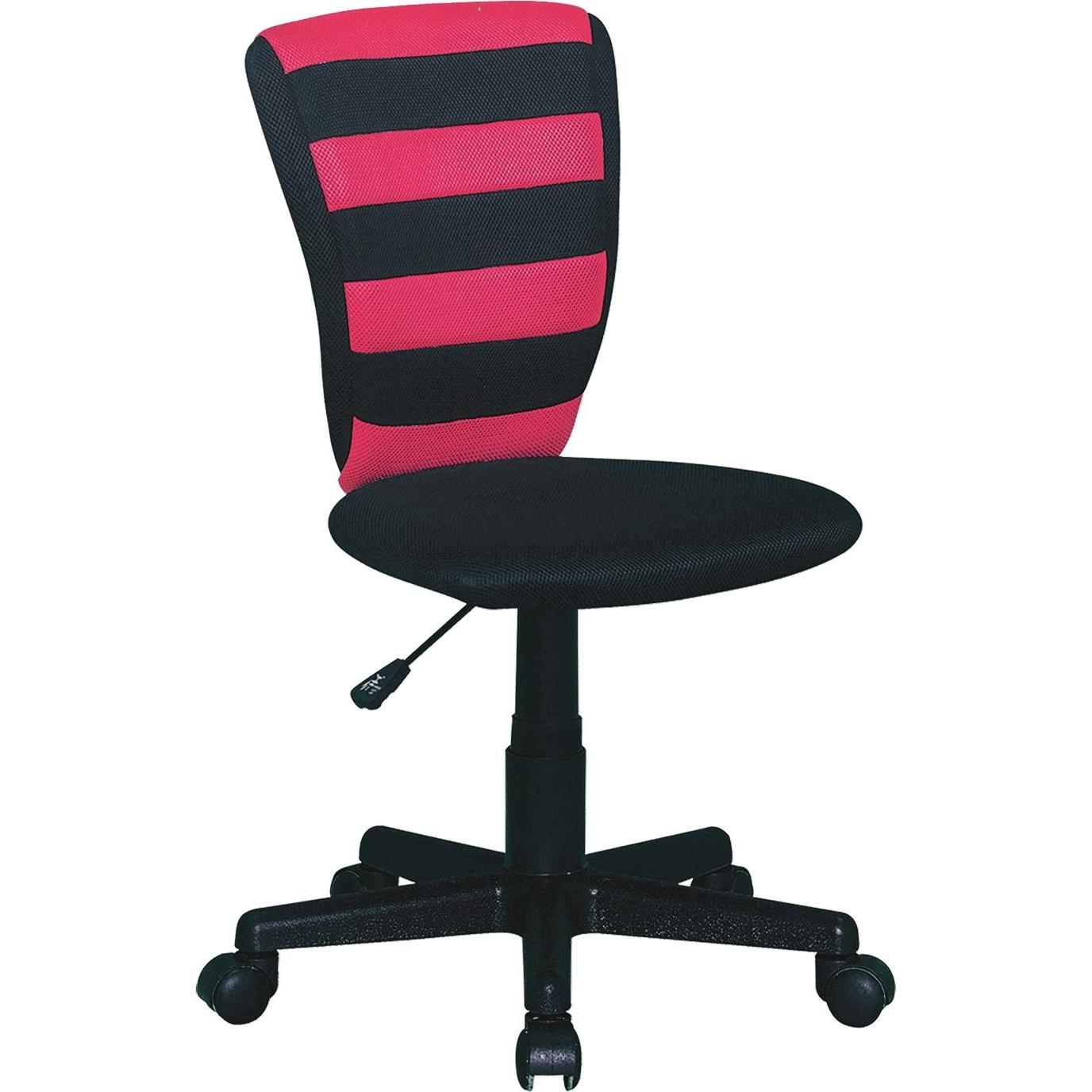 HTI-Living, Bürostuhl, Drehstuhl höhenverstellbar Funky Rot