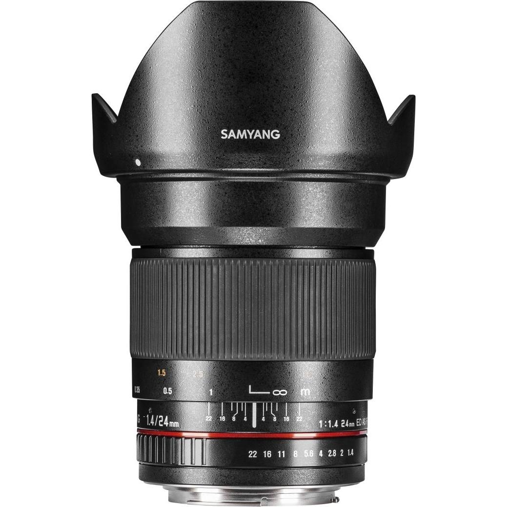 Thumbnail - Samyang 24mm f/1.4 ED AS IF UMC - Sony E (Sony E, Vollformat), Objektiv, Schwarz