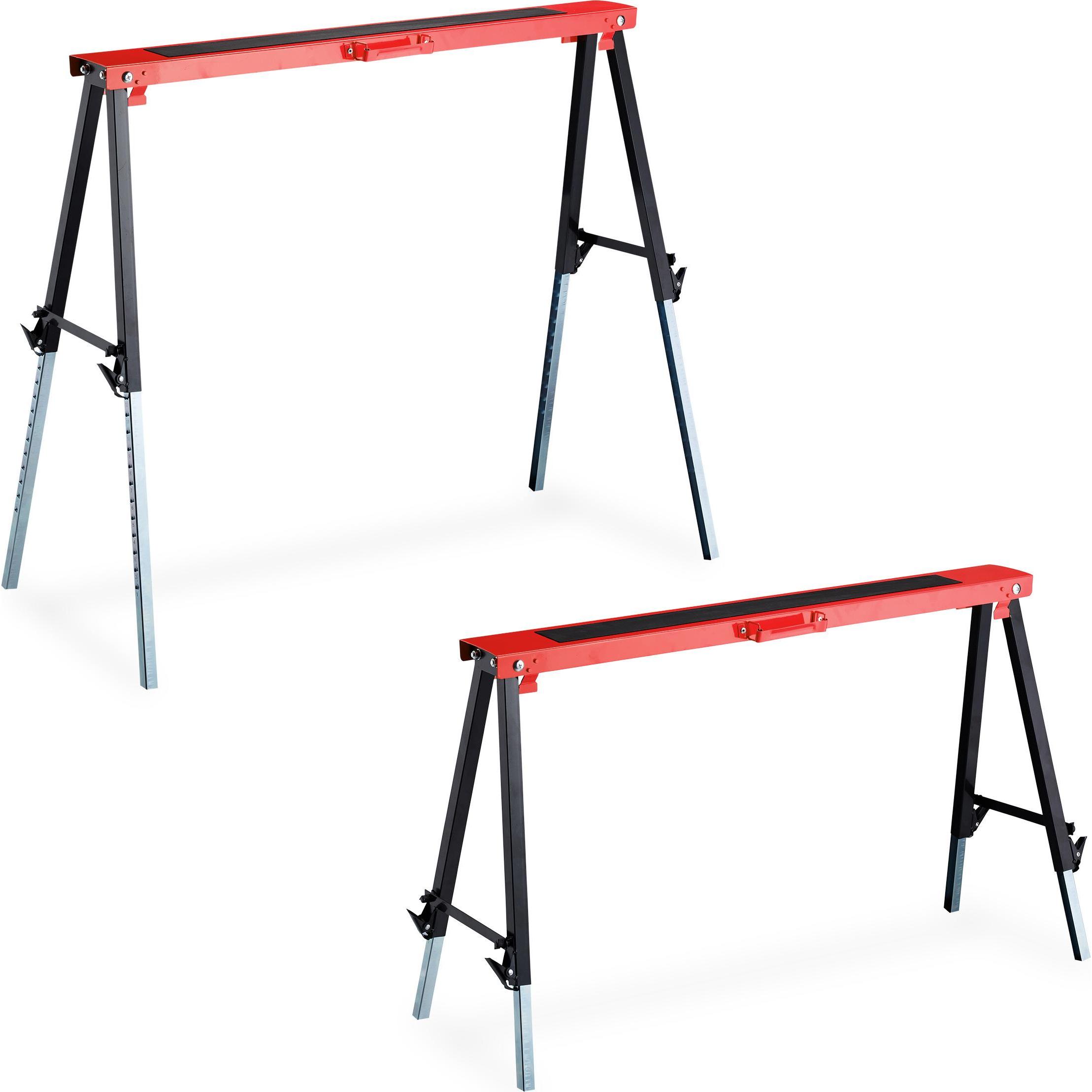 Relaxdays, Werkbank + Arbeitsbock, Arbeitsbock (106 cm, 50 cm)