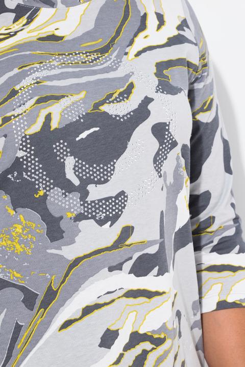 Actual product image Angel of Style T-Shirt, A-Linie, Camouflage, Glitzer-Smiley (44)