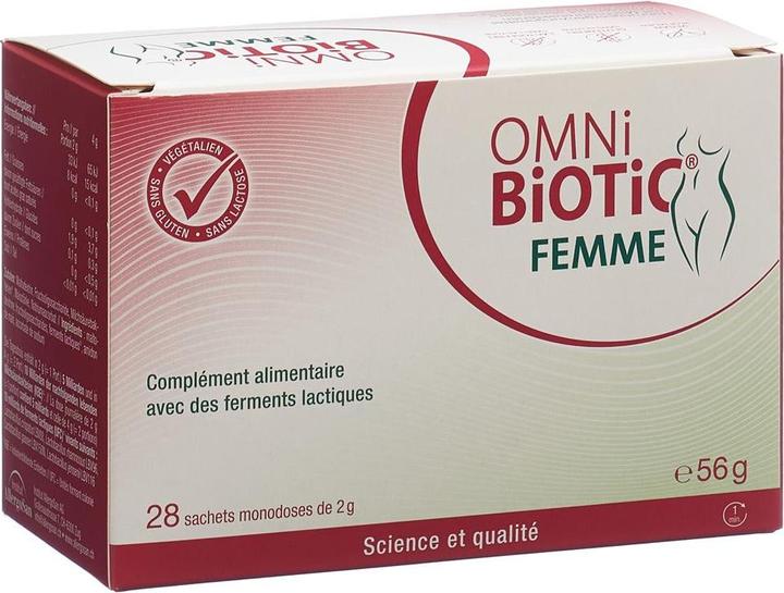 Actual product image Omni Biotic Femme Pulver (28 Piece, Powder, 115 g)