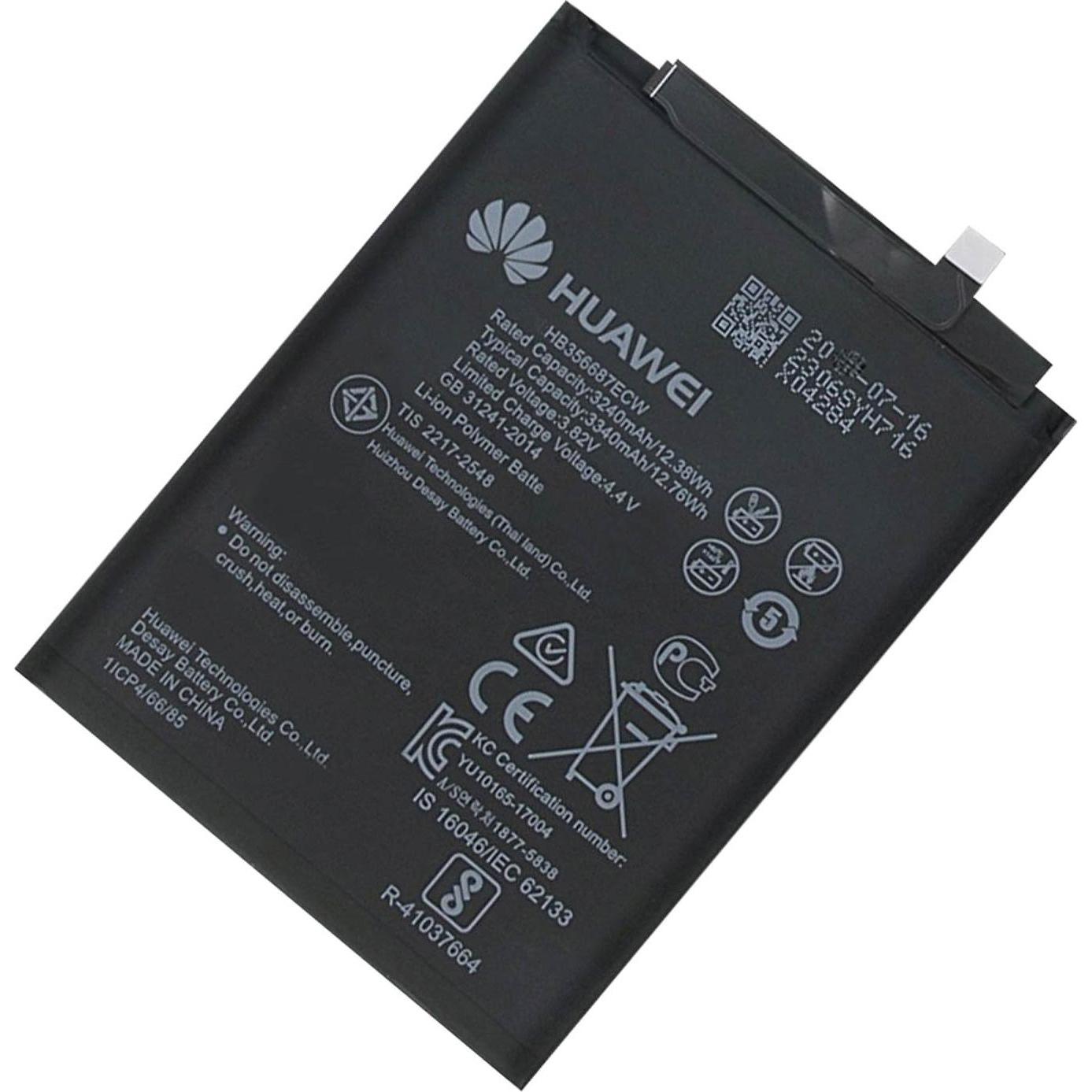 Clappio 3240mAh Austausch-Akku, Ersetzt Modell HB356687ECW, Smartphone Akku