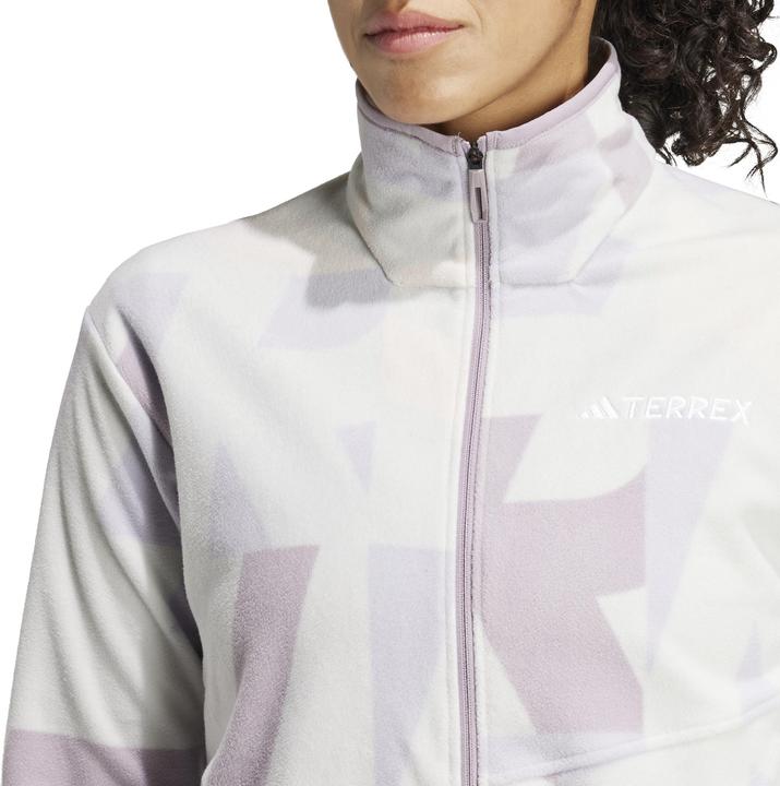 Produktbild Adidas Women's Multi AOP Full Zip Fleece Jacket (M)