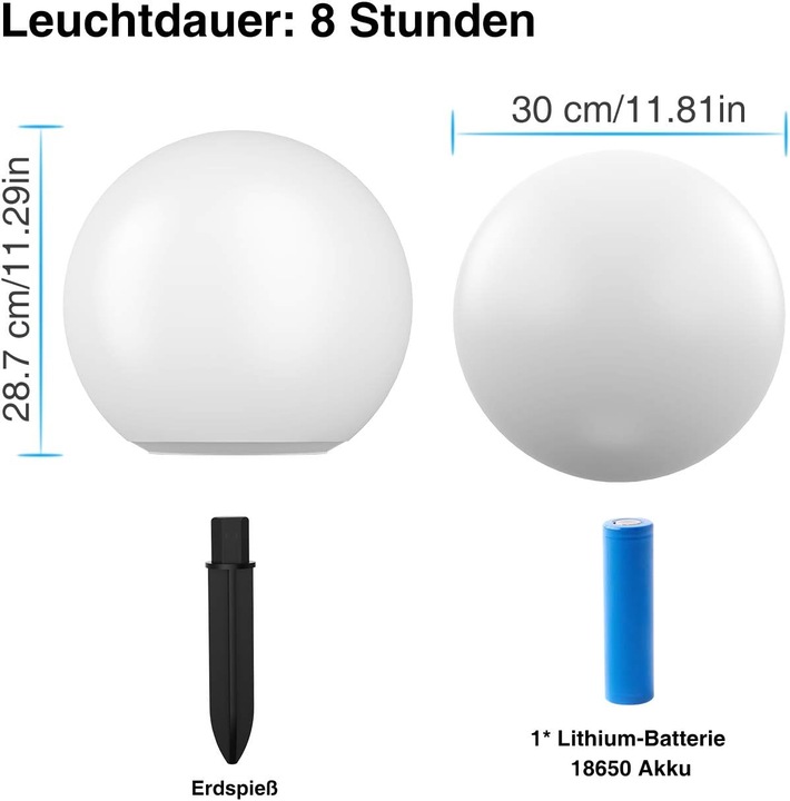 Produktbild Infray Solarkugel (IP67)