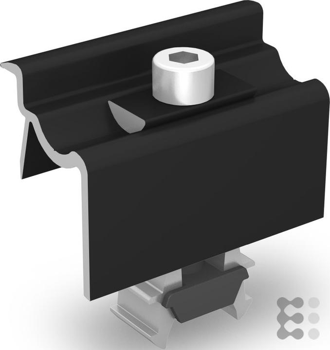 Actual product image K2 End clamp (Solar system mounting material)