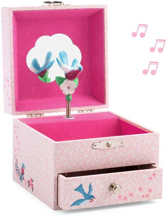 Actual product image Djeco Musical music box birds