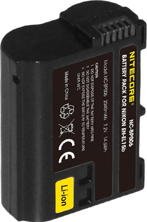Produktbild Nitecore EN-EL15bKamera Akku für Nikon (Kamera Akku)