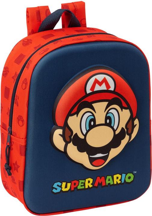 Actual product image Safta Super Mario Bros 3D backpack 27cm