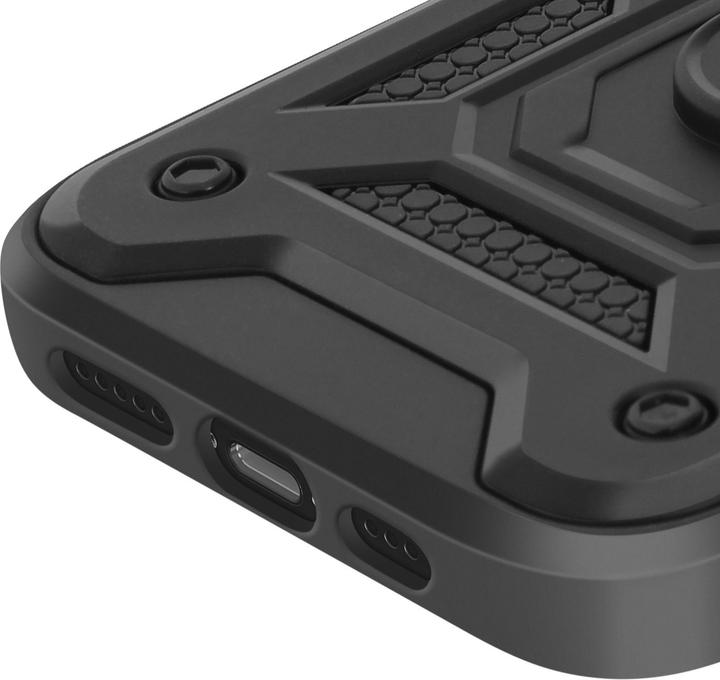 Produktbild Avizar Ring Hülle iPhone 16e mit Halterung (Apple iPhone 16e)