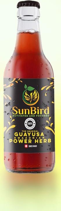 Immagine prodotto SunBird GUAYUSA Active e Focus Drink Box (24 x 33 cl)