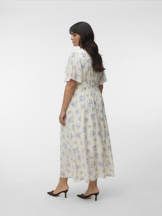Produktbild Vero Moda VMCBELLA Langes Kleid Gesmoktes Kleid (46)