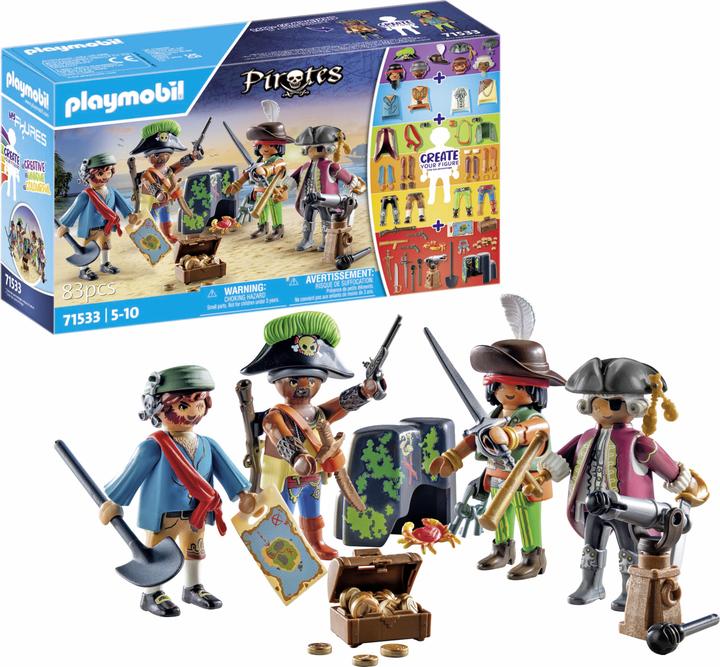 Image du produit Playmobil 71533 My Figures : Pirates (71533, Playmobil Pirates)