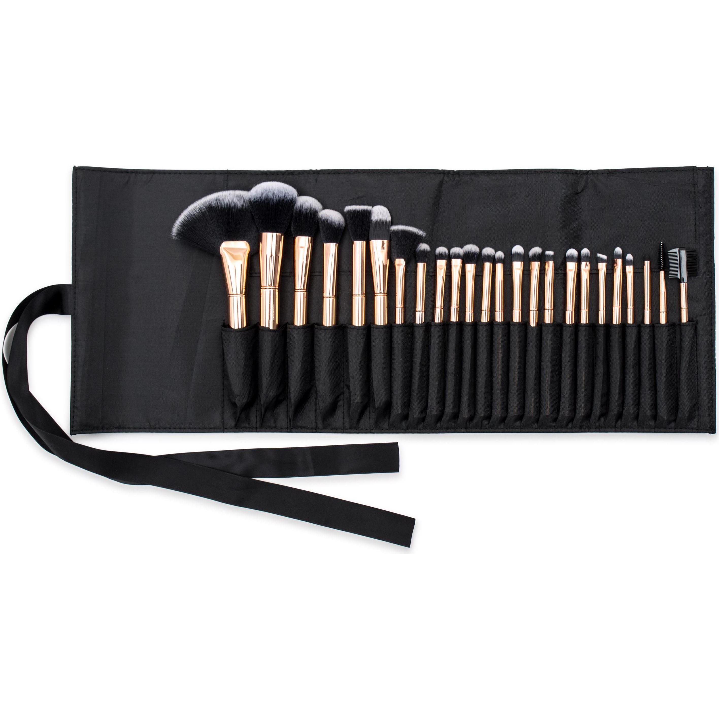 Rio, Schminkpinsel, Pinsel-Set Rose Gold 24-teilig (Set)