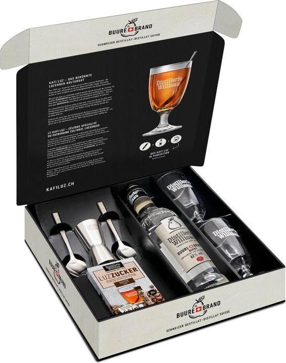 Actual product image Distillerie Willisau Kafi Luz Set Pear 0.5 l (1 x 50 cl)