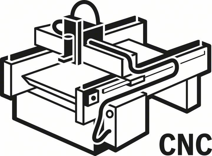Actual product image Bosch Professional Zubehör Grooving cutter Expert for Wood, full carbide, 8 mm, D1 6 mm, L 25.4 mm, G 76 mm