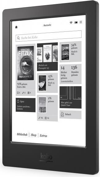 Actual product image Kobo Aura H2O (6.80", 4 GB, Black)