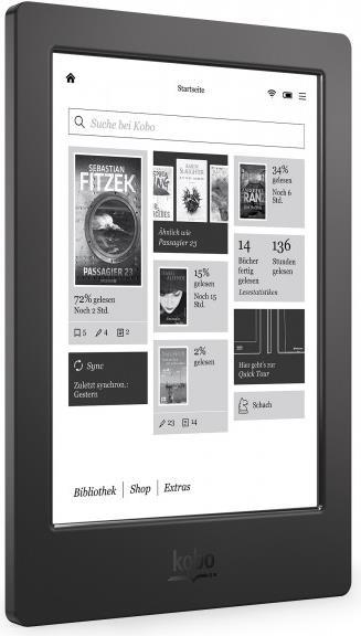 Actual product image Kobo Aura H2O (6.80", 4 GB, Black)