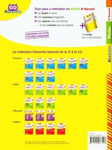 Actual product image Maths 8e HarmoS : 11-12 ans (French, Collectif, 2022)