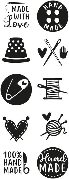 Actual product image Colop Stamp Little NIO Set Handmade, 10 pieces