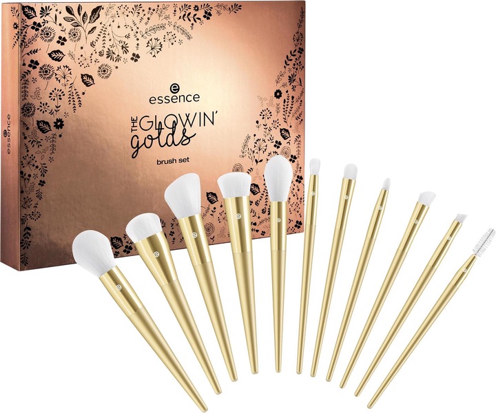 Image du produit essence Jeu de pinceaux The Glowin' golds 11 pièces (Set)