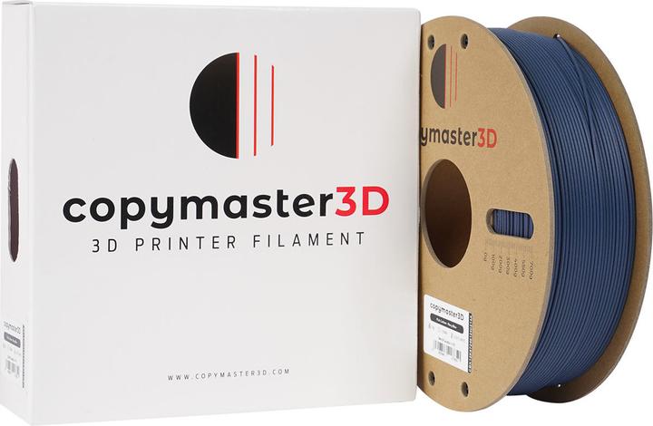 Produktbild Copymaster3D PLA Carbon Filament für 3D Drucker, 1,75 mm, blau (PLA, 1.75 mm, 1300 g)
