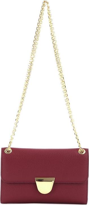 Actual product image Coccinelle Ever Mini Bag Wallet Grained Leather