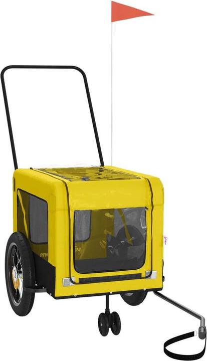 Produktbild vidaXL Fahrradanhänger Hund