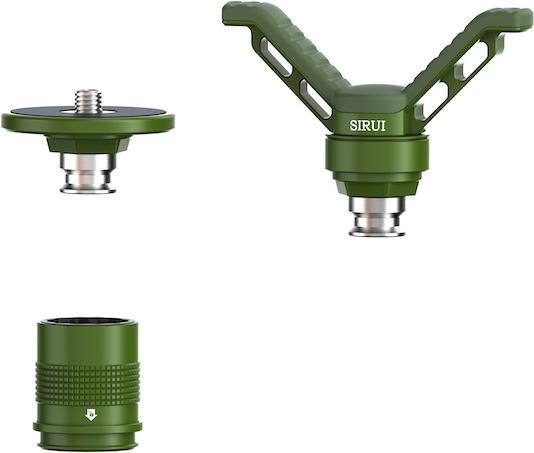 Image du produit Sirui V Shape Gun Quick Release Clamp (Black) (SI-GC-VB+QC-MB-C)