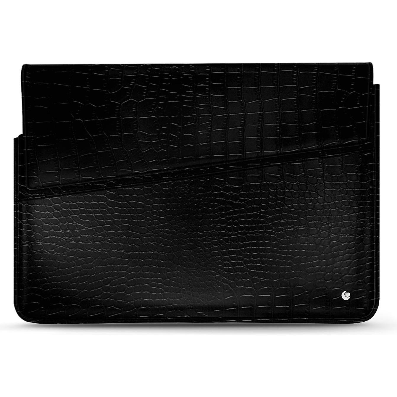 Noreve Lederhülle, Notebooktasche, Schwarz