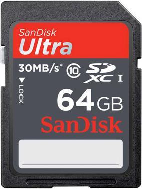 Produktbild SANDISK Ultra SDXC Card (64 GB, SDXC, UHS-I)