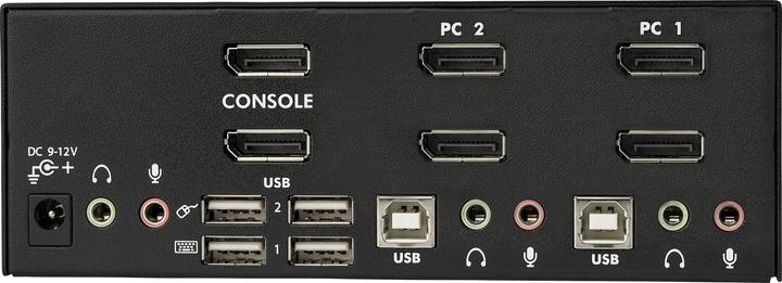 Image du produit StarTech Commutateur KVM USB à 2 ports à double affichage