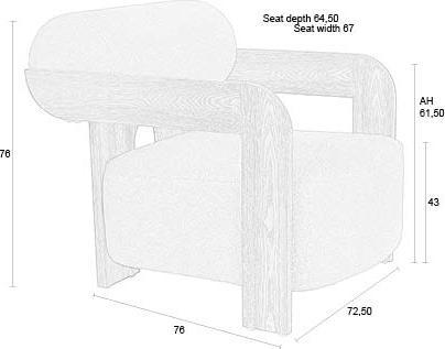 Produktbild Zuiver Oolong Lounge Chair