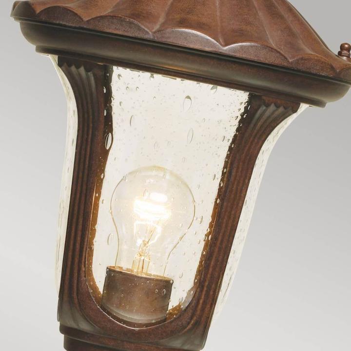 Produktbild Elstead Lighting Chicago Aussen-Stehleuchte E27 51cm Rostige Bronze Patina IP44 (5100 lm, E27, IP44)