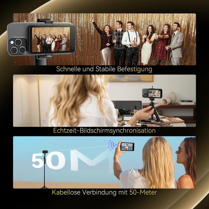 Actual product image Rollei Easy Creator Selfie Monitor