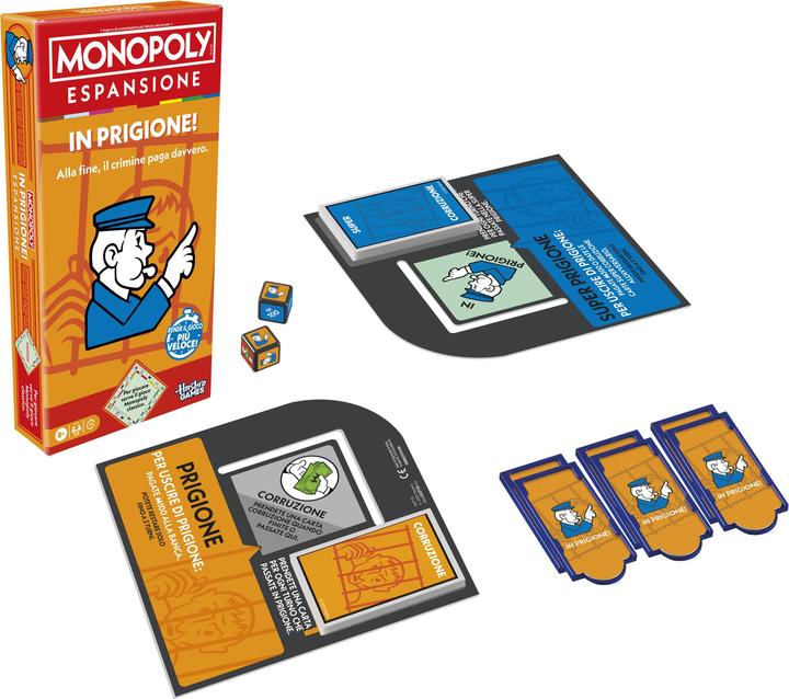 Immagine prodotto Hasbro Monopoly Espansione - In Prigione! (Italiano)