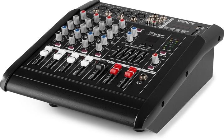 Actual product image Vonyx AM5A Powermixer (Studio- and Livemixer)