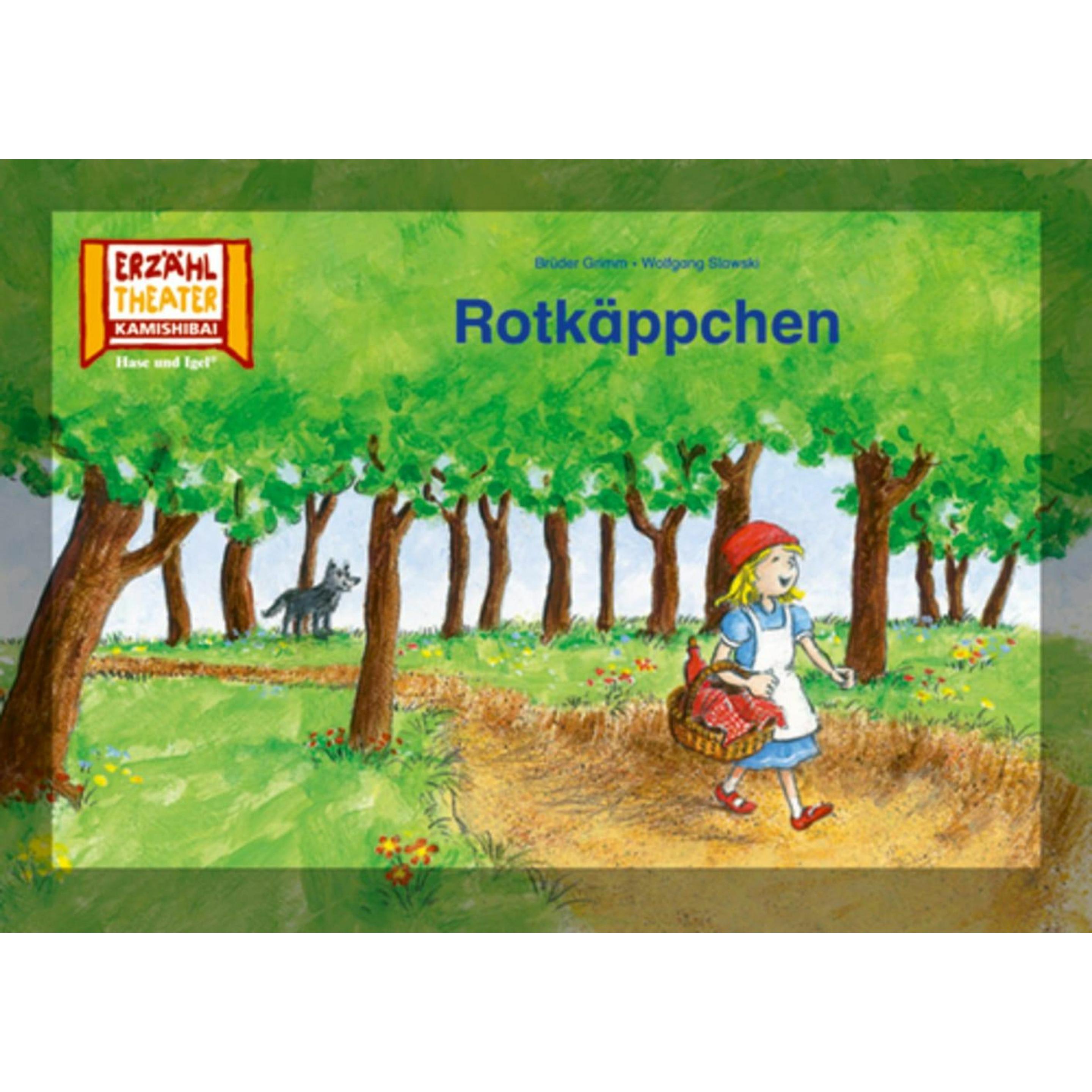 Brüder Grimm:Rotkäppchen / Kamishibai B, Schulbücher von Wolfgang Slawski, Brüder Grimm