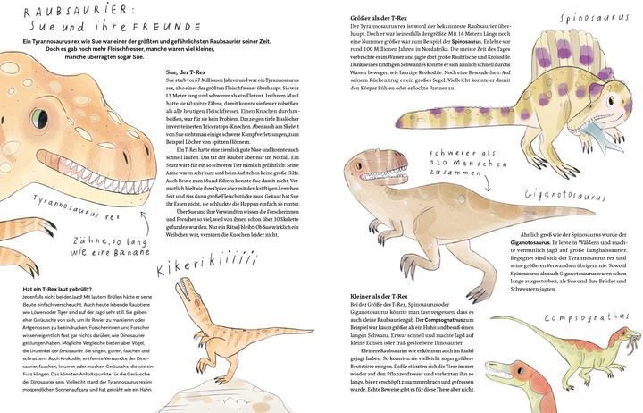 Produktbild Ein T-Rex namens Sue (Deutsch, Birk Grüling, Lucia Zamolo, 2022)