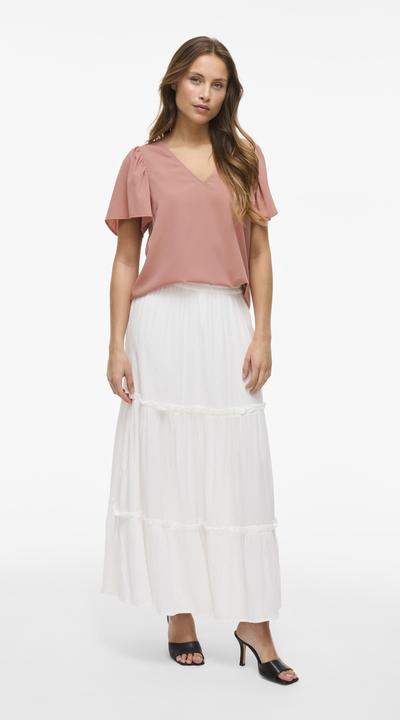 Immagine prodotto Vila V-Ausschnitt Oberteil mit kurzen Ärmeln (38)