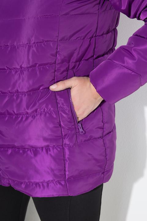 Produktbild Ulla Popken HYPRAR Steppjacke, Kapuze, wasserabweisend (54)