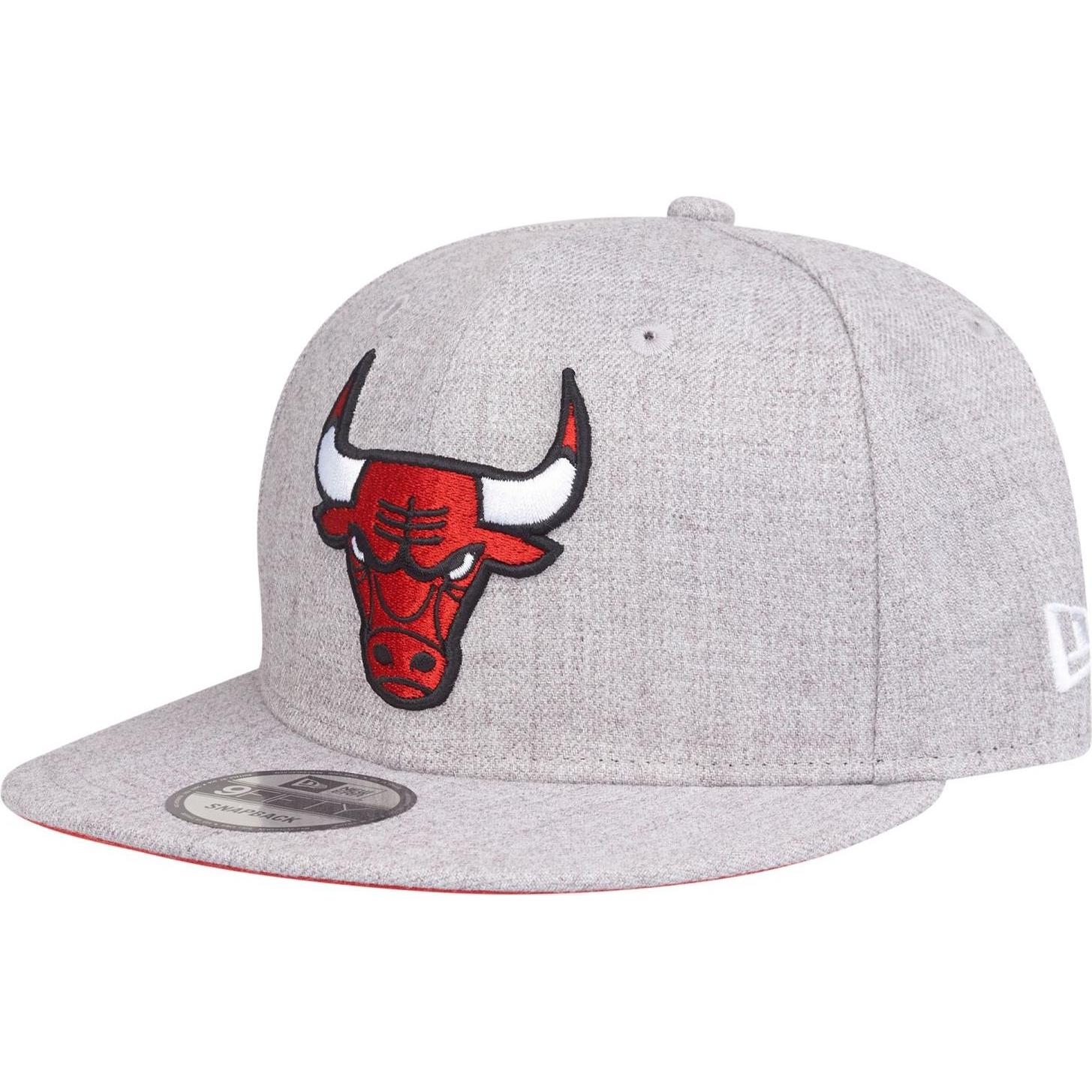 New Era, Herren, Cap, 9Fifty Chicago Bulls Heather, Grau