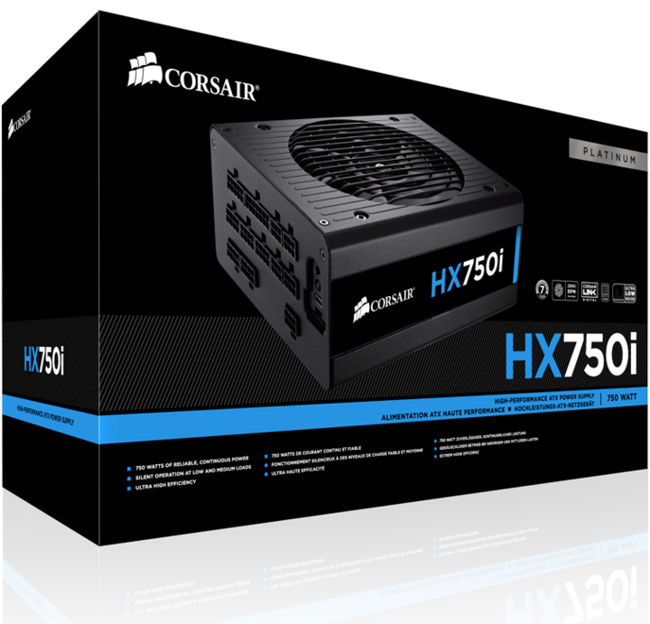 Productafbeelding Corsair HX750i (750 W)