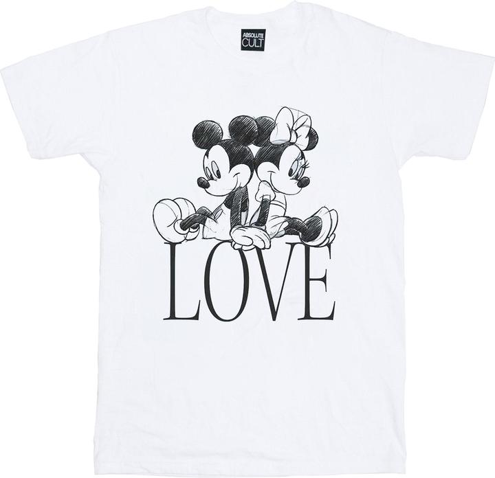 Produktbild Disney Mickey And Minnie Mouse Love TShirt (L)