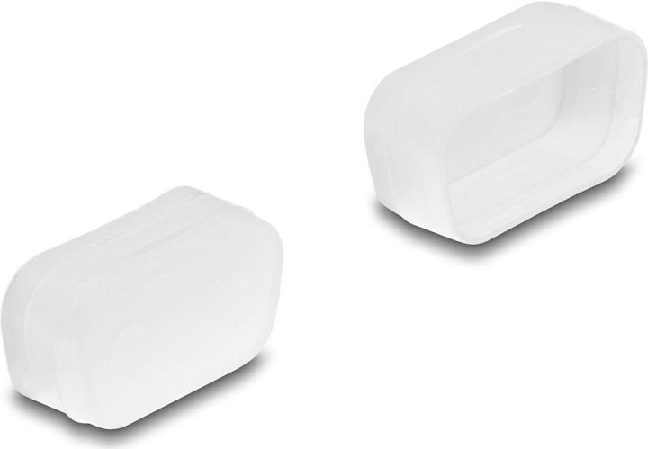 Produktbild Delock Staubschutz für D-Sub 9 / D-Sub 15 VGA Stecker 2 Stück transparent